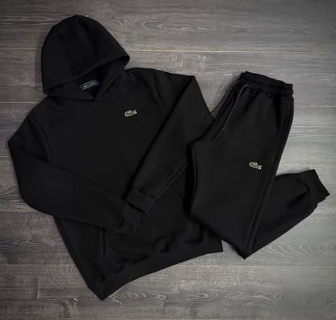 Lacosta Crna Termo Trenerka 2025