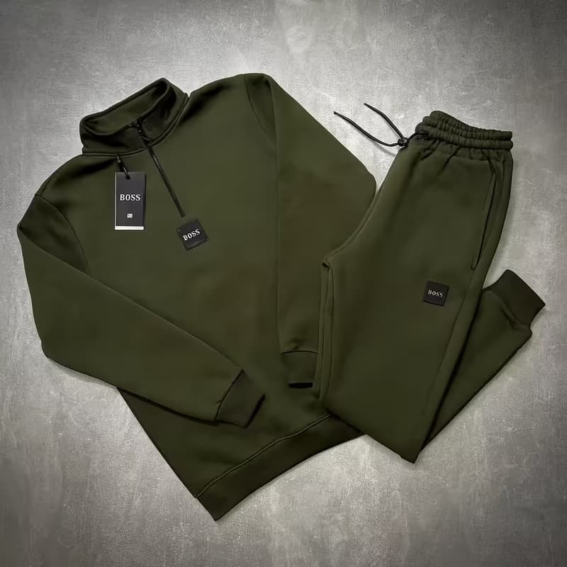 Boss Maslinasta Termo Trenerka - slika 1