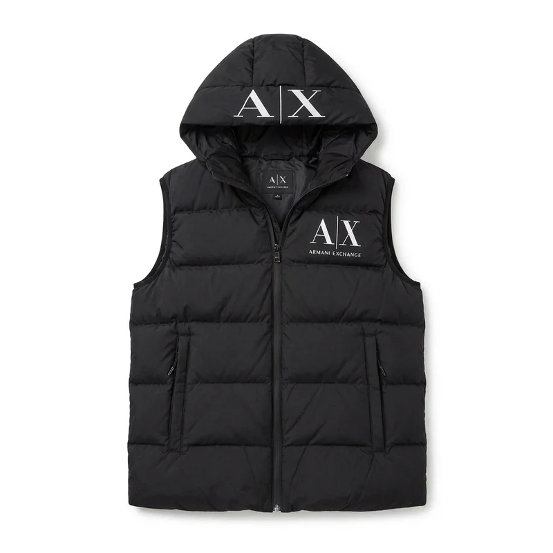 Armani Exchange Crni Prsluk - slika 1