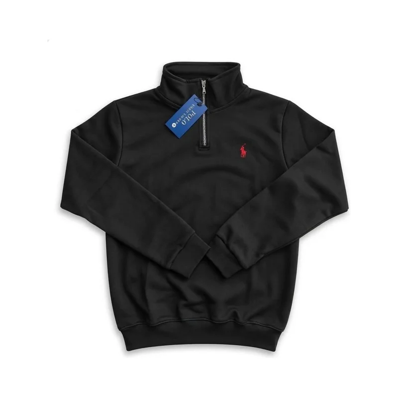 Polo Crna Dukserica (Crveni Znak)