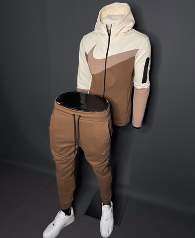 Nike Braon bež Trenerka (Veliki znak)