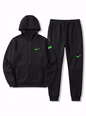 Nike Crna Trenerka (Zeleni znak)